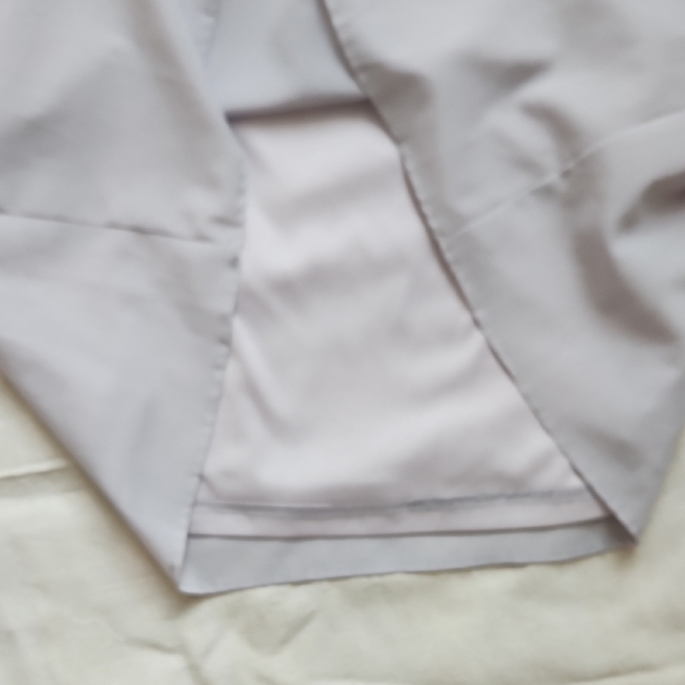 Off-Shoulder Ruffle Dress in Light Gray - Picture 5 of 6